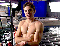 Zac Efron Shirtless